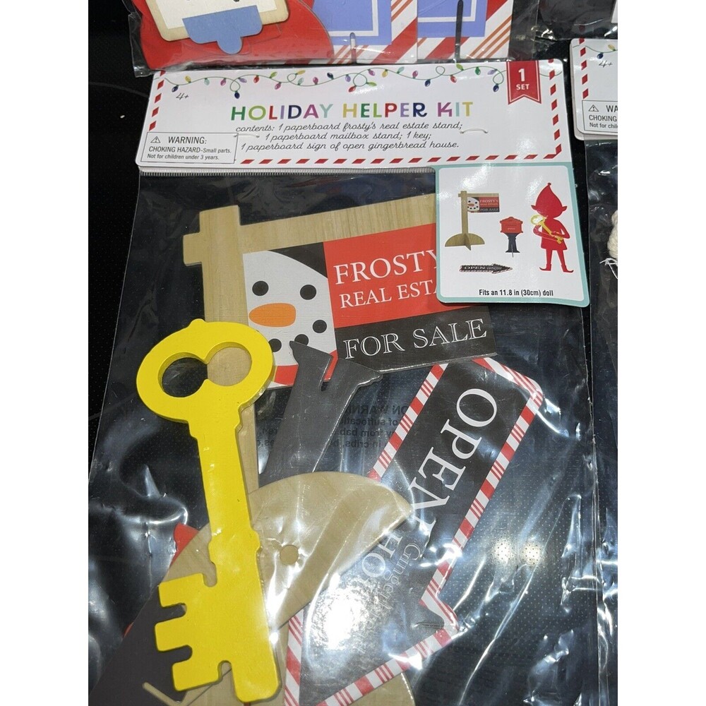 Elf Holiday Helper Kit Props Target Bullseye 2023 Christmas Frosty's Real Estate